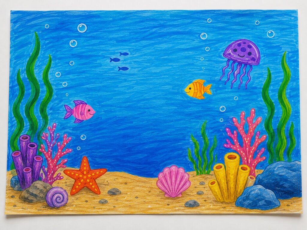  Create an Ocean Background