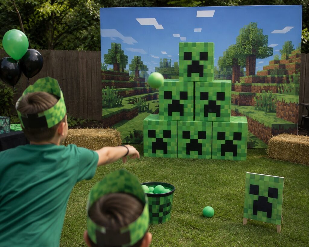Creeper Target Game