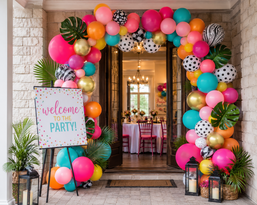 Create a DIY Party Entrance