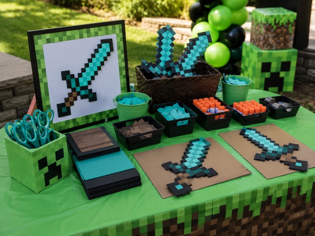 Diamond Sword Craft Station 