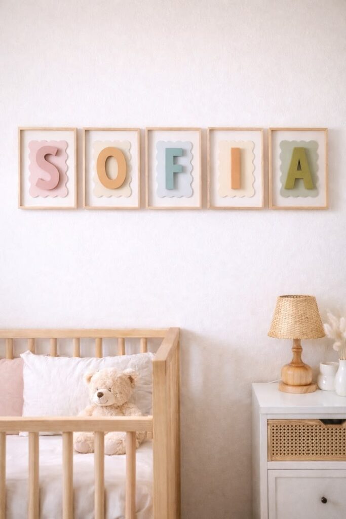Display Personalized Name Signs