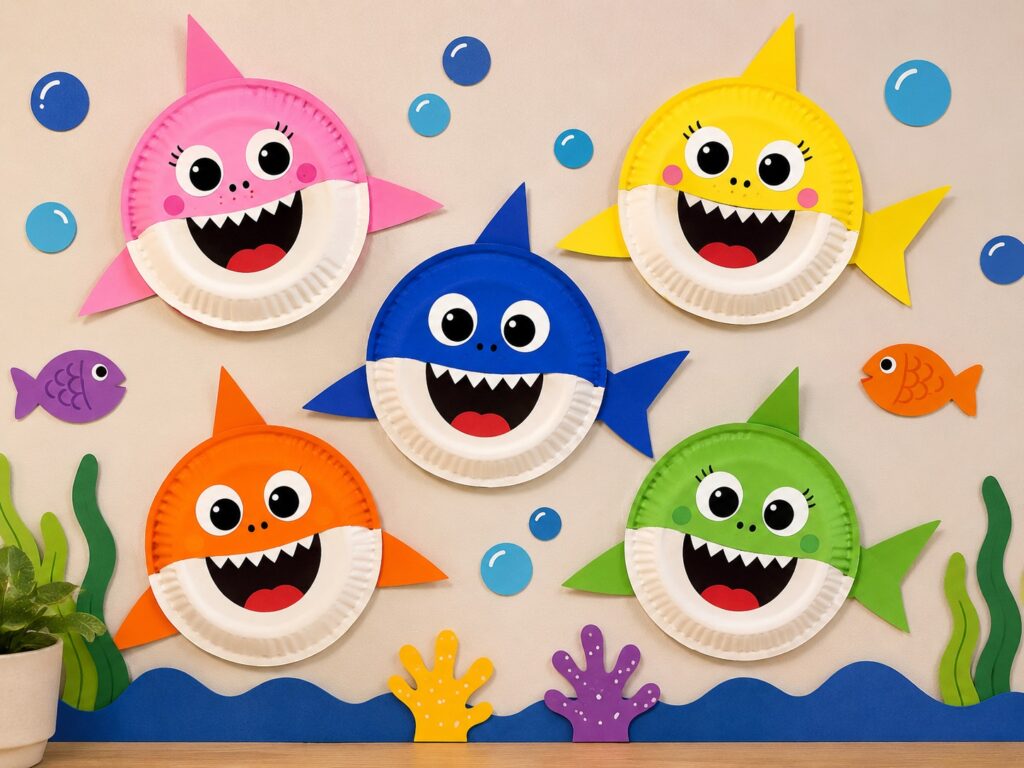 Display the Finished Shark