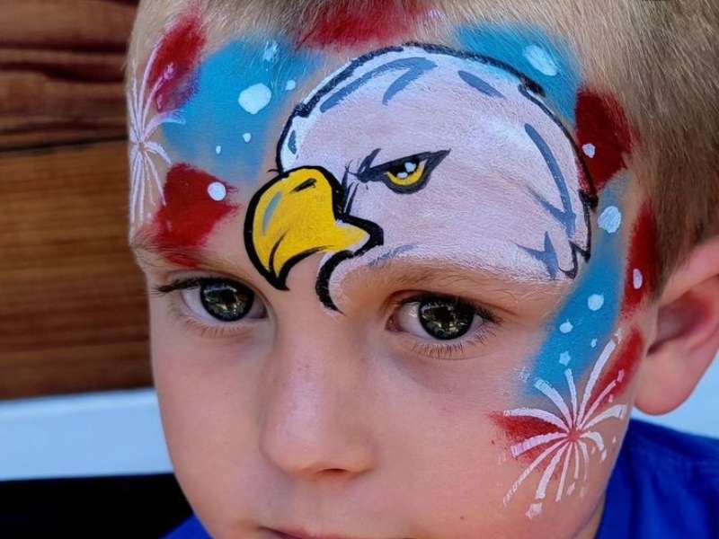 Eagle Face Paint