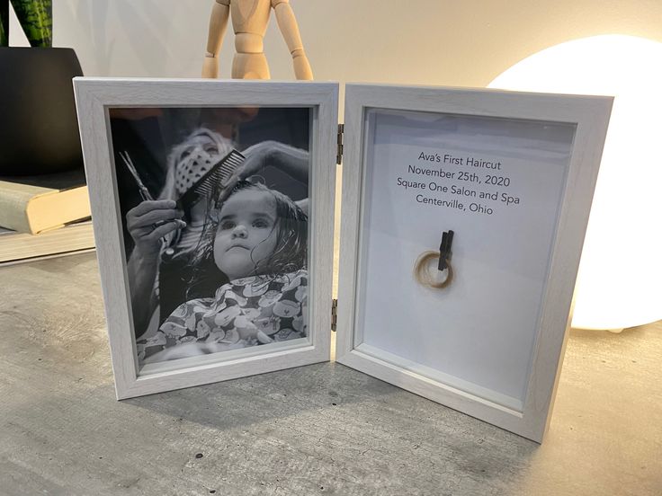 First Haircut Memory Frame