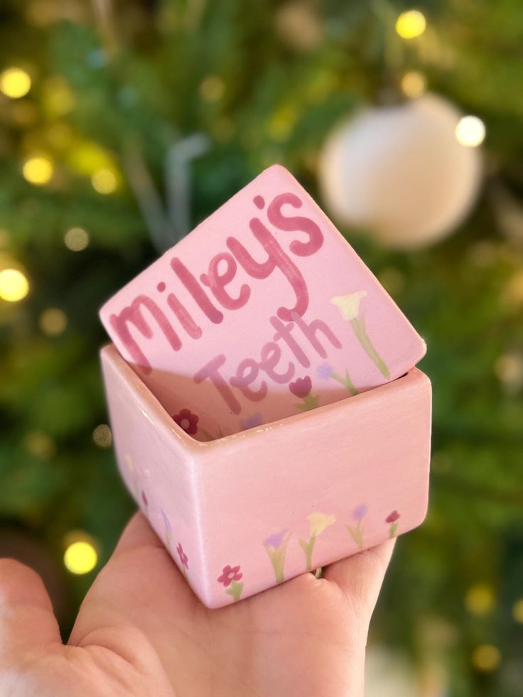 First Tooth Keepsake Box