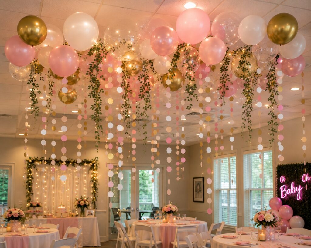 Create Floating Ceiling Decorations