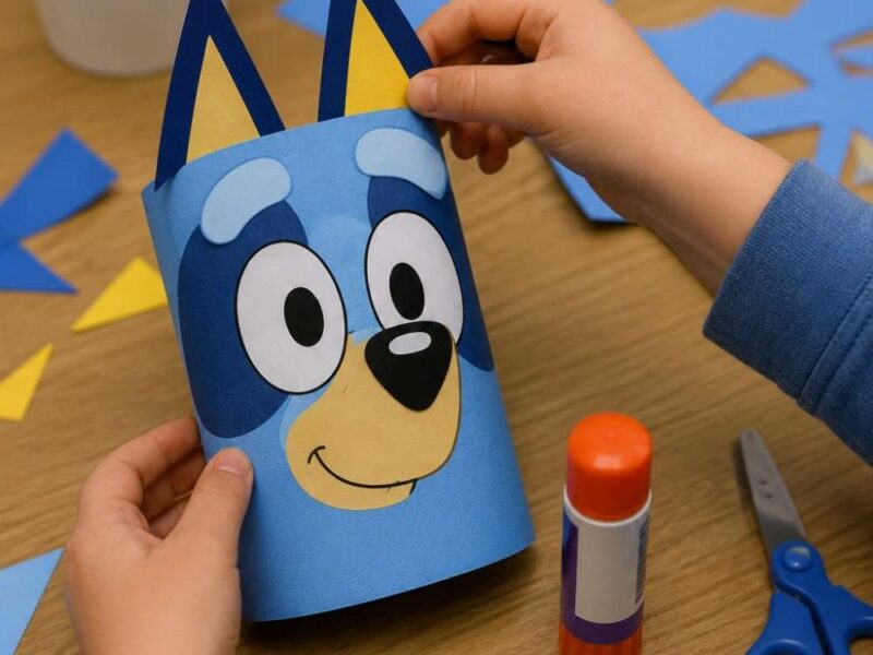Fun Bluey Crafts Kids Will Be Excited to Make