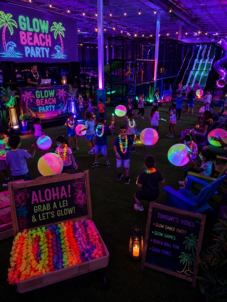 Glow Party Under the Stars