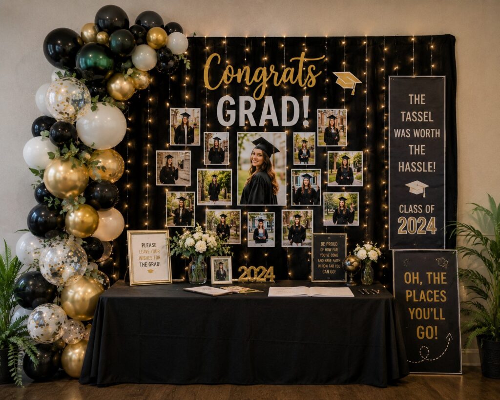 Build a Graduation Celebration Wall