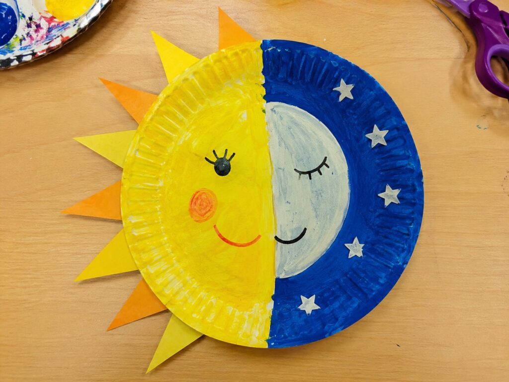 Half Sun Half Moon Craft
