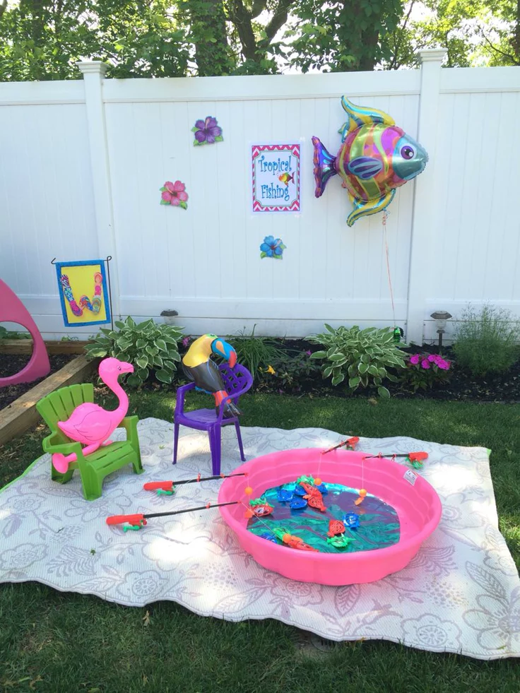 How to Set Up a Fun Backyard Water Play Station With Kids