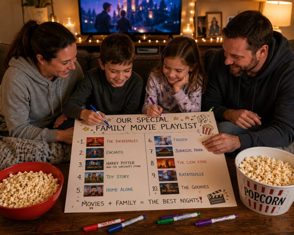 Make a Special Family Movie Playlist'
