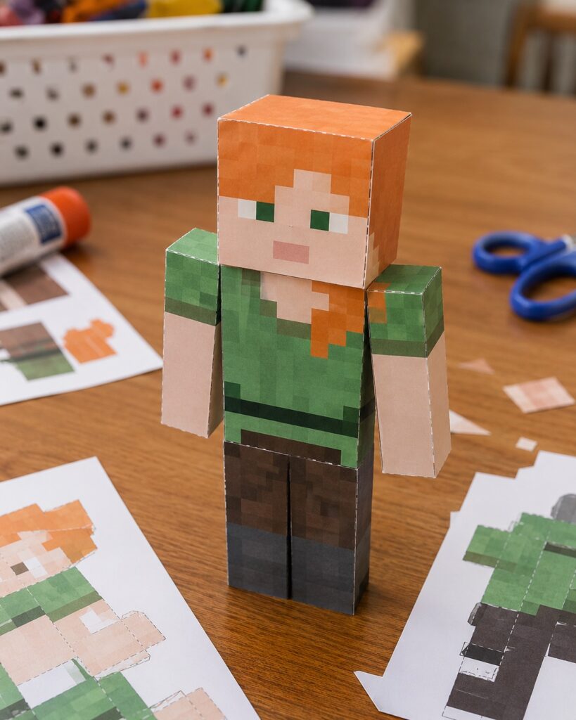Minecraft Alex Character