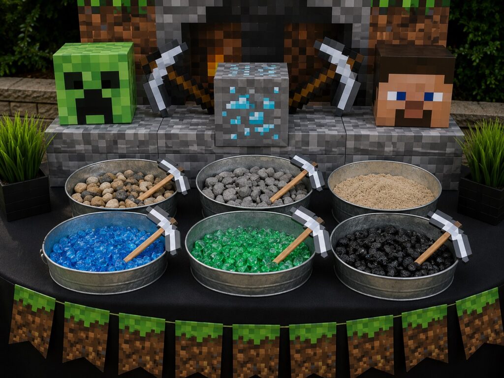  Minecraft Birthday Banner