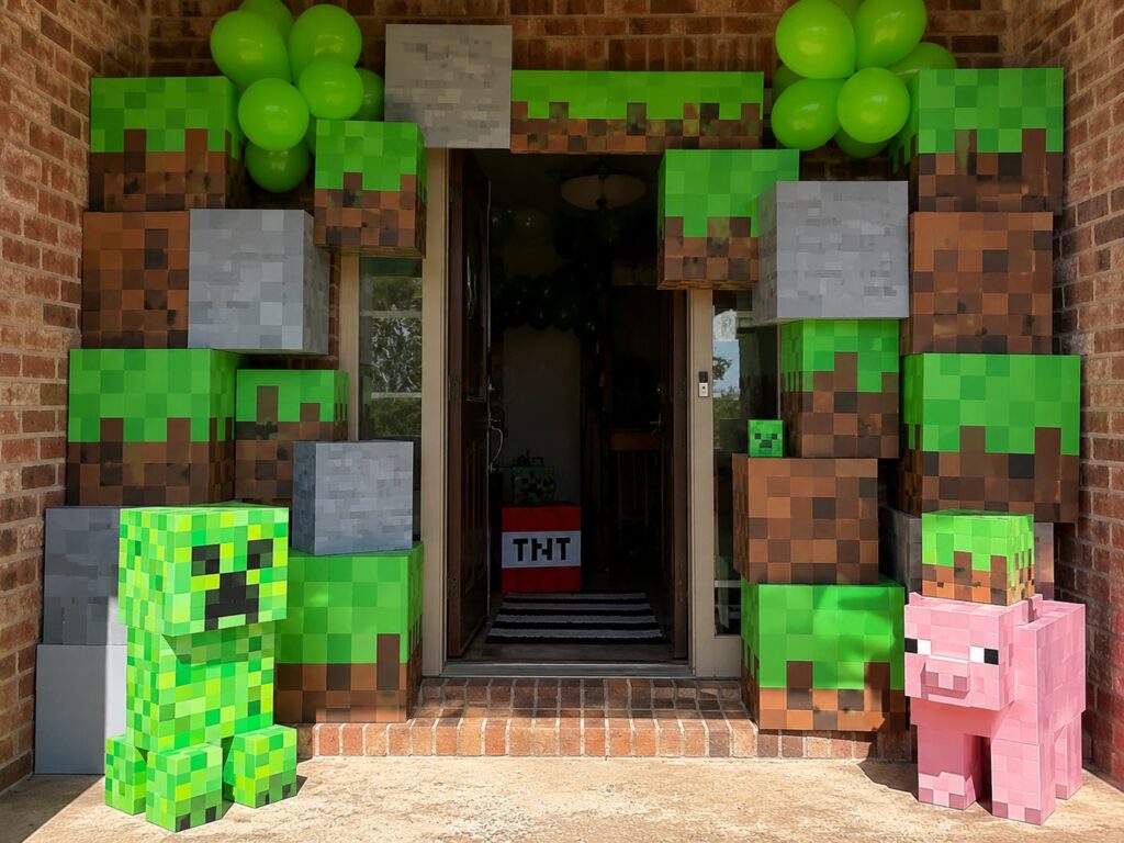  Minecraft Block Entrance