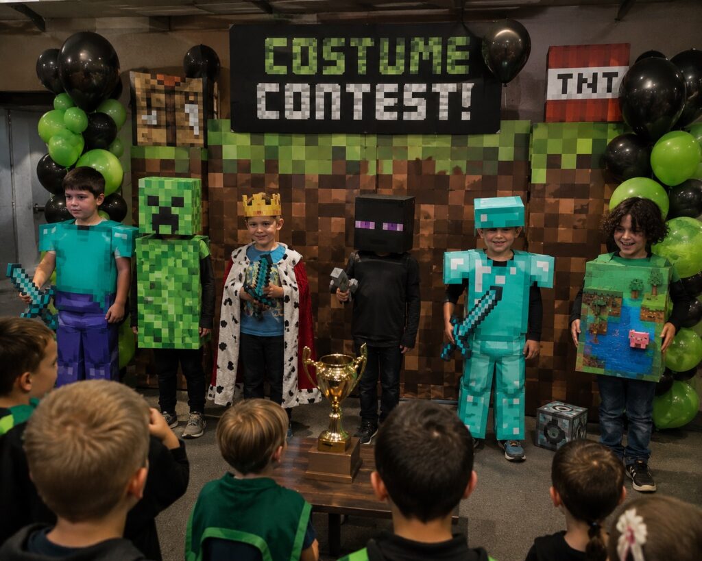 Minecraft Costume Contest