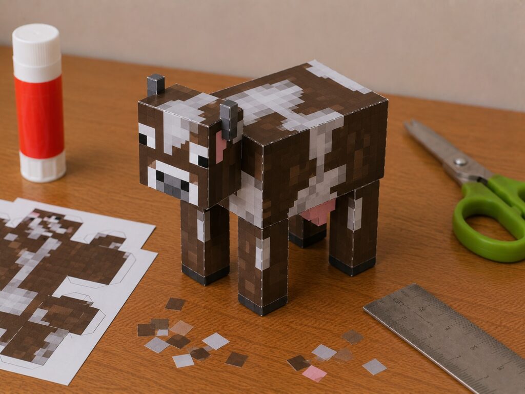 Minecraft Cow