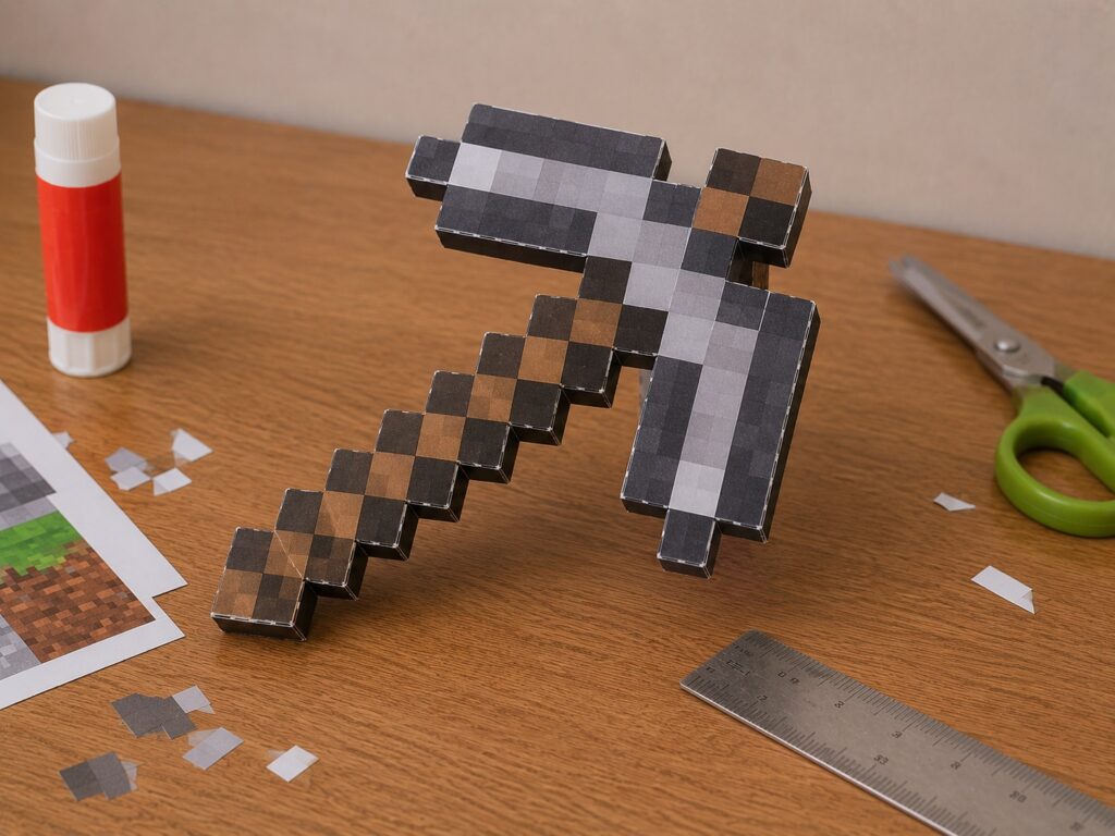 Minecraft Paper Pickaxe