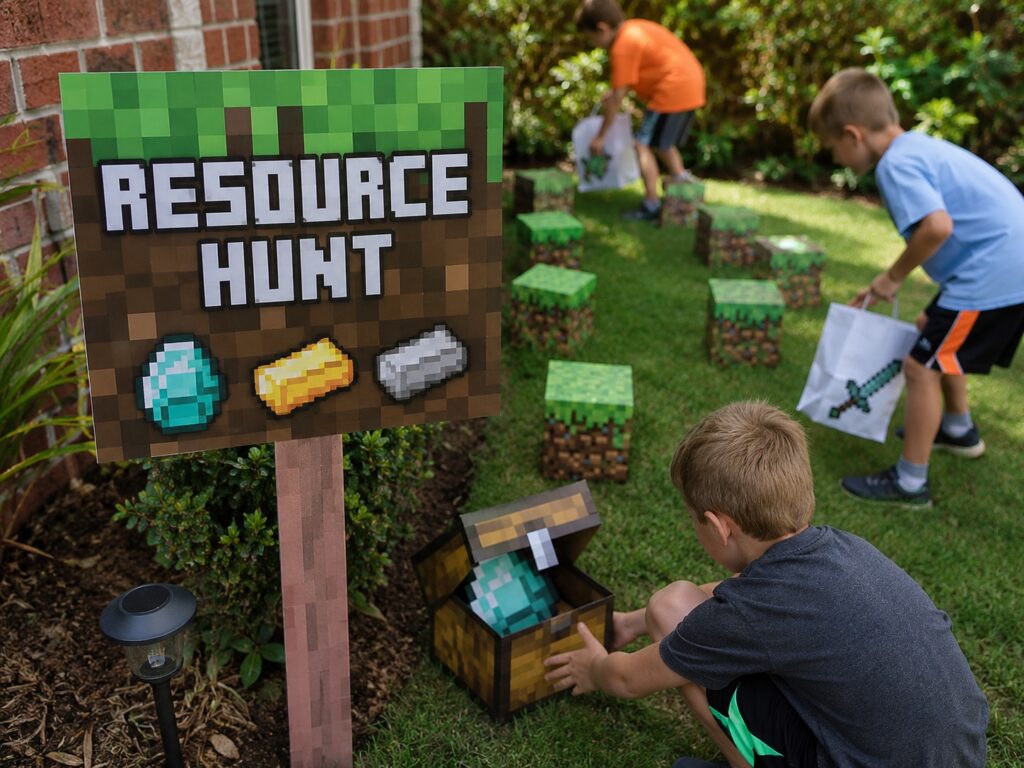 Minecraft Resource Hunt