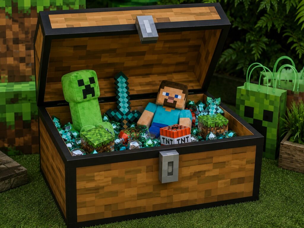 Minecraft Treasure Chest real 800 by 600