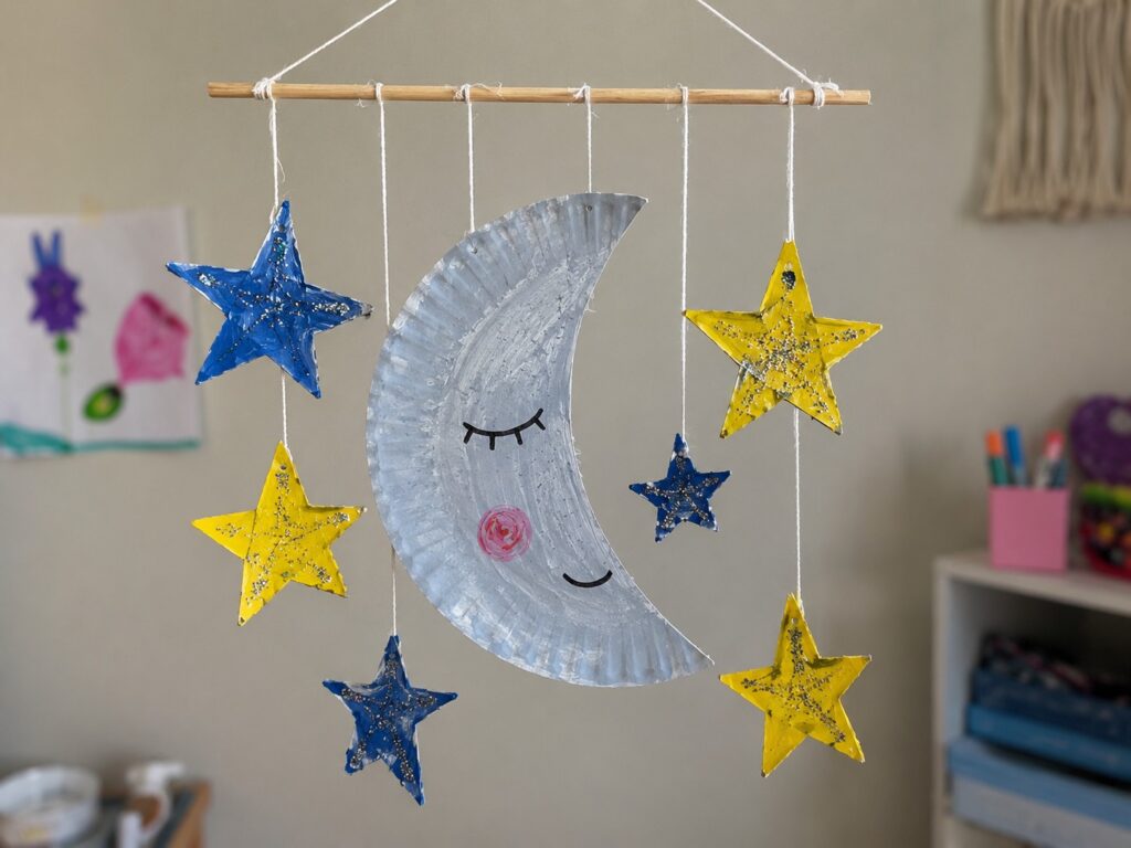 Moon and Star Mobile Craft