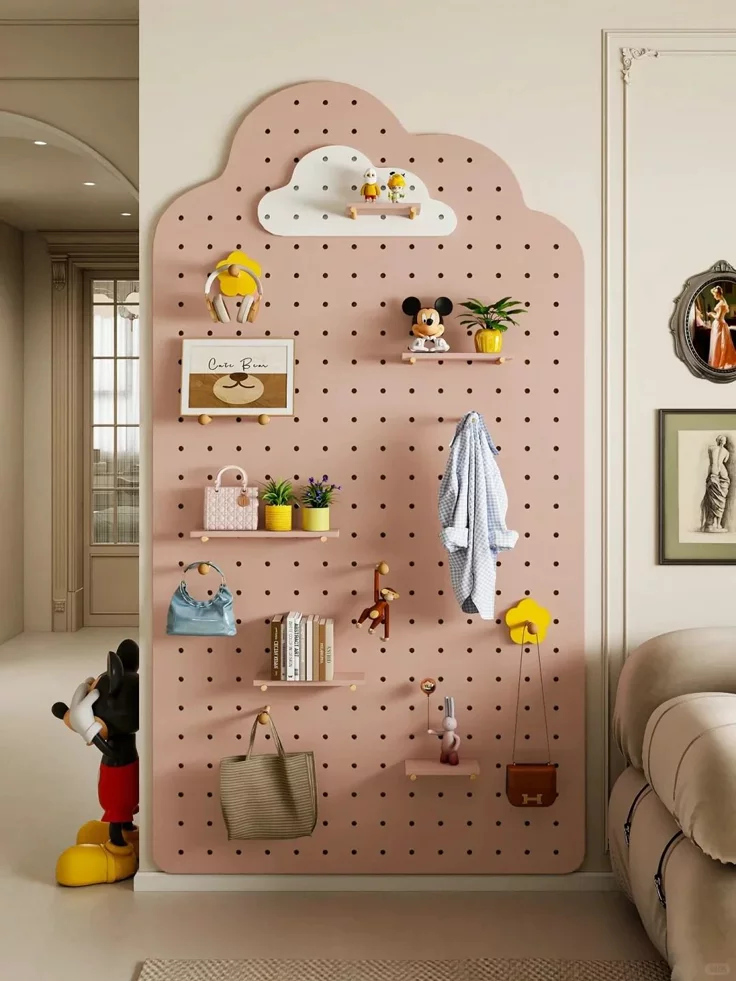 Pegboard Storage Wall