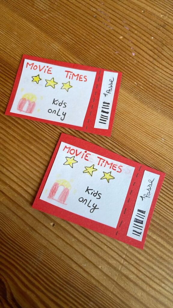  Personalized Movie Tickets