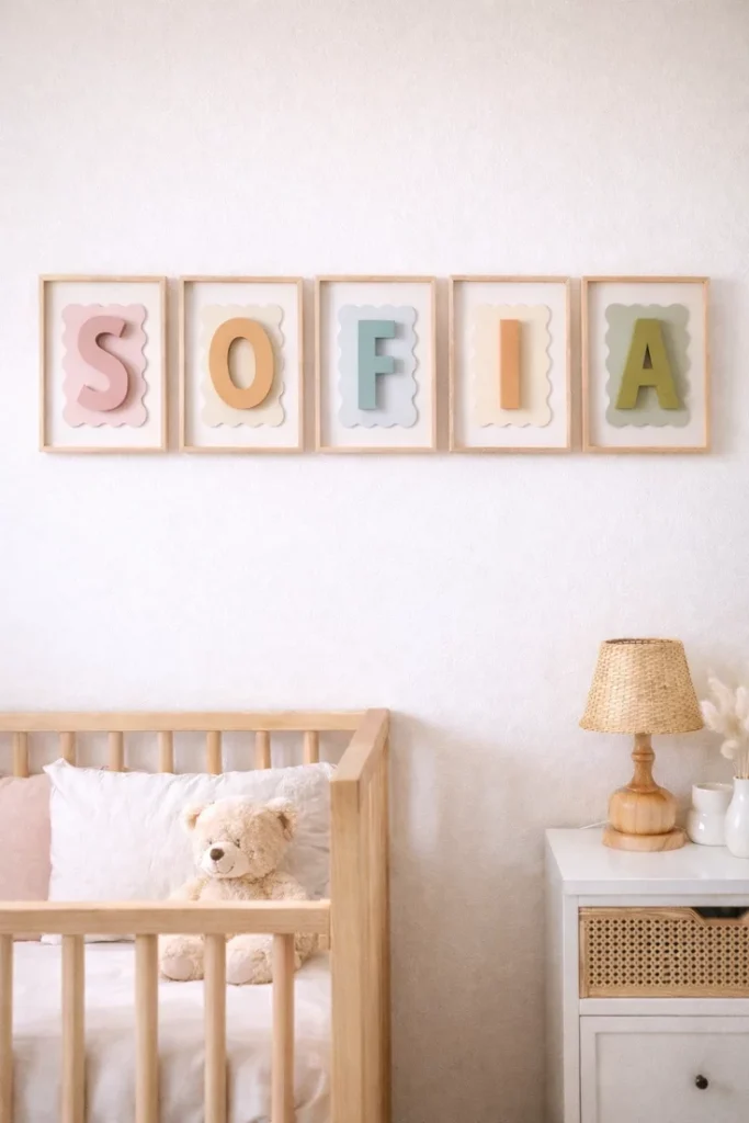Personalized Name Frame