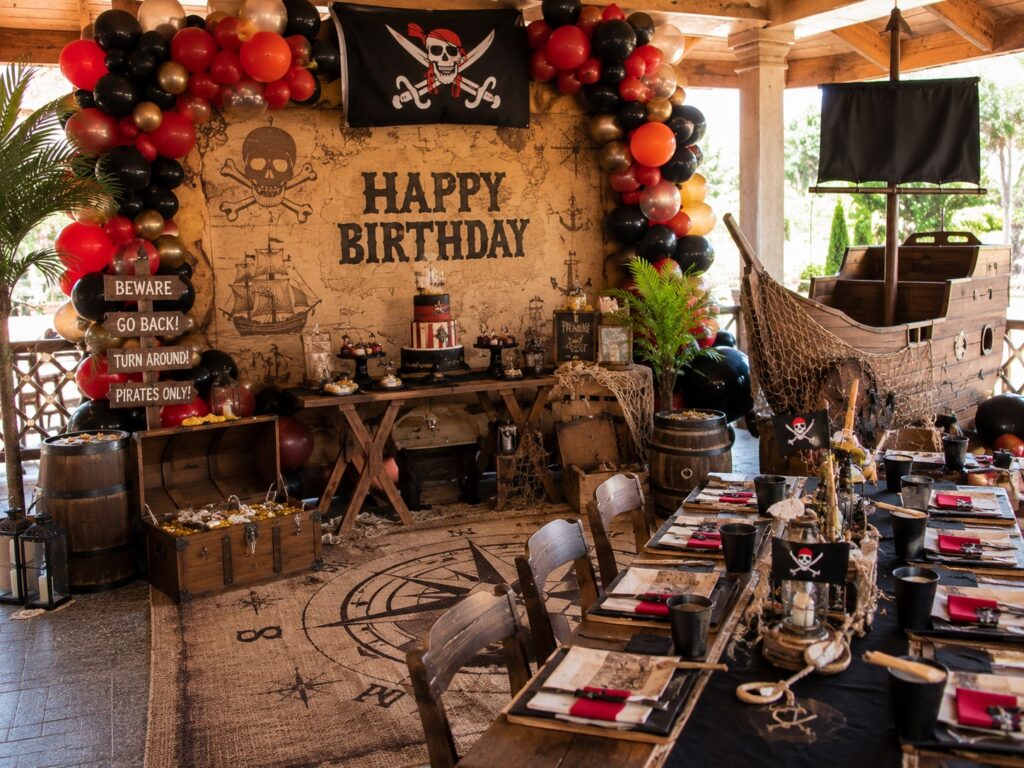Pirate themed party