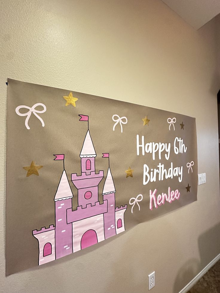 Princess Castle Banner