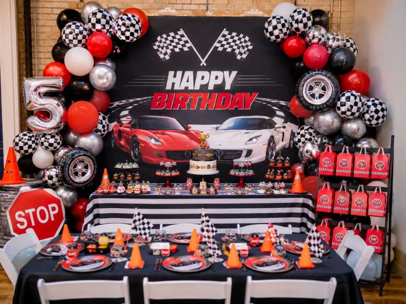 Race car party theme