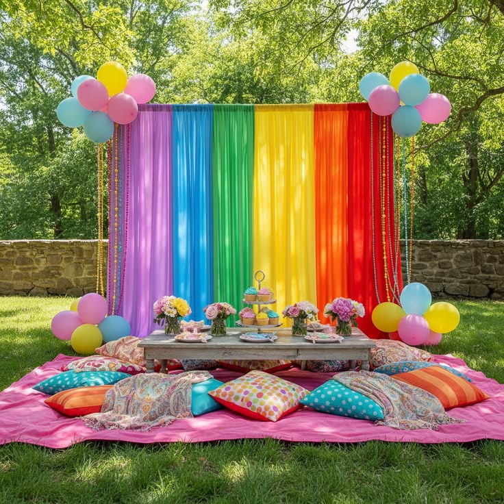 Rainbow Backdrop