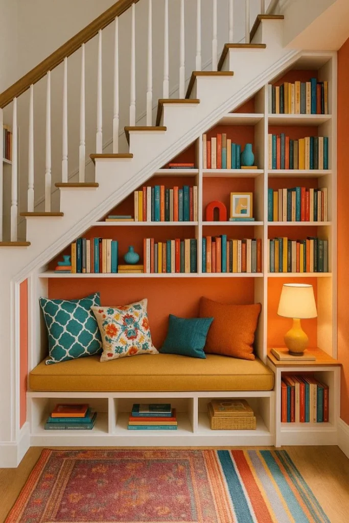 Reading Nook With Hidden Storage