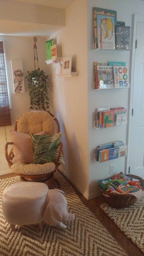 Reading Nook With Rocking Chair