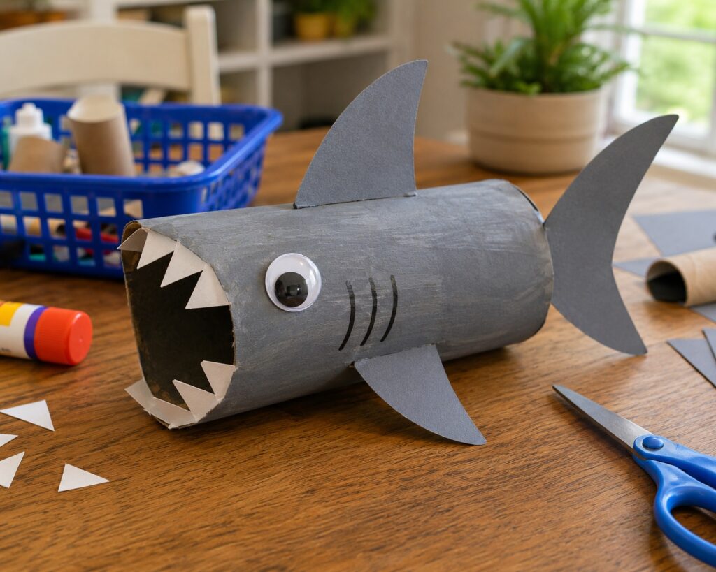 Recycled Shark Craft