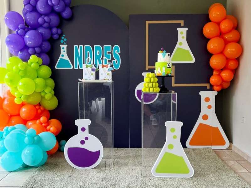 STEM Science Birthday Party Theme