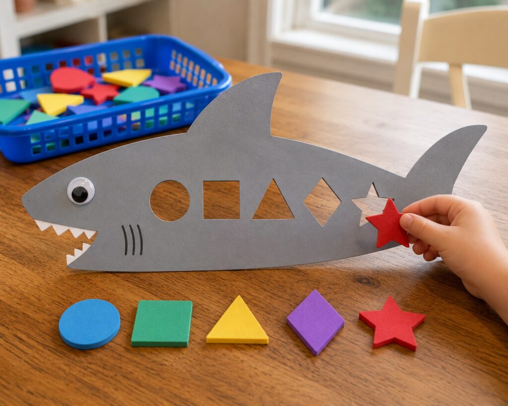 Shark Shape Matching Craft