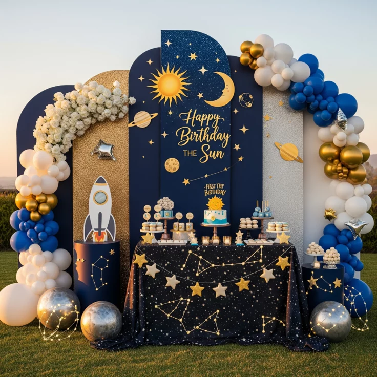 Starry Sky Backdrop