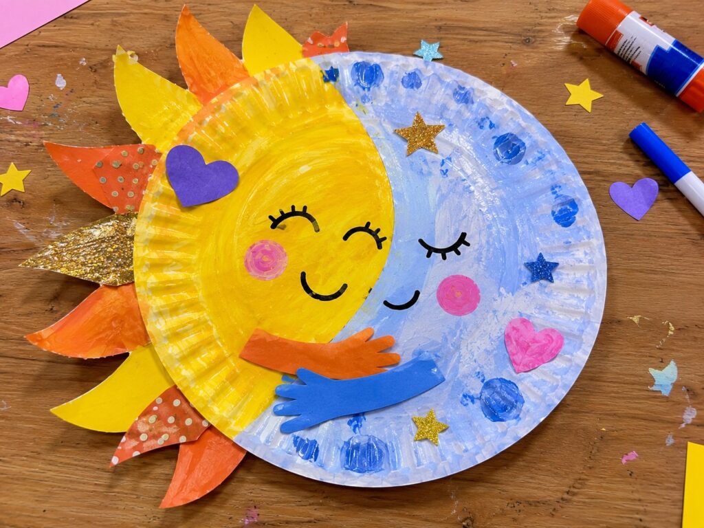 Sun and Moon Friendship Craft