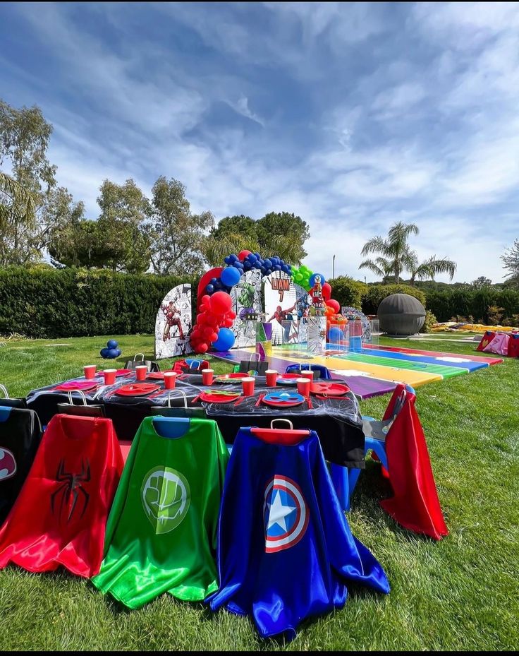 Superhero Splash Party