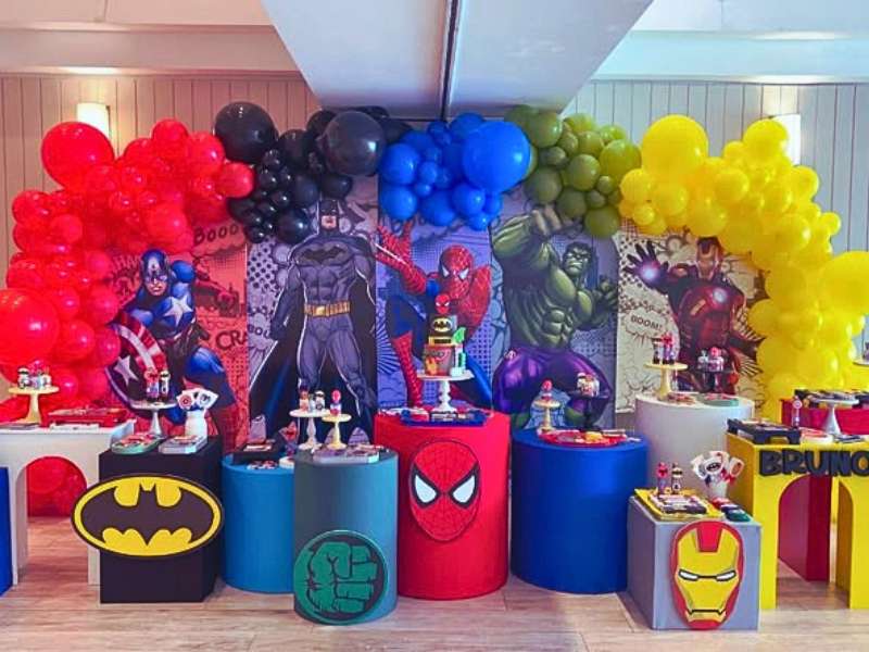 Superhero Birthday Party Theme