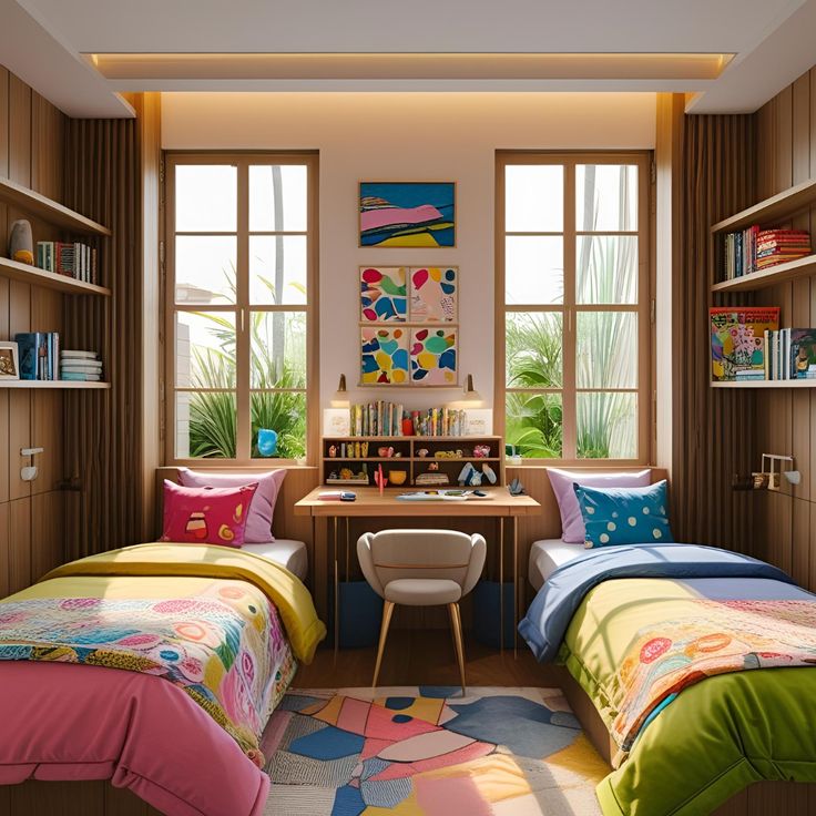 Symmetrical Room Layout