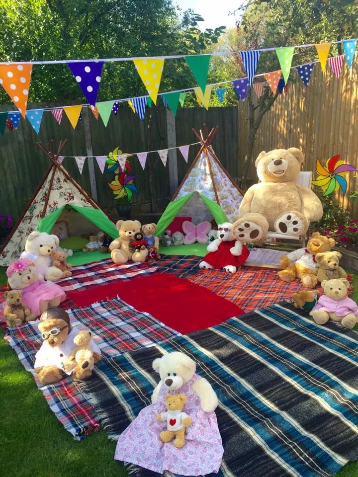 Teddy Bear Picnic Backdrop