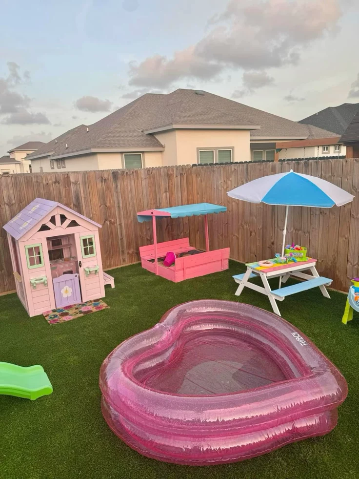 Turn Your Backyard Water Play Station Into a Party Activity