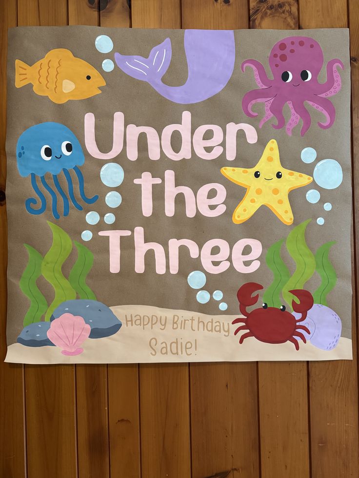 Under the sea banner