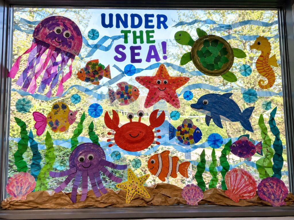 Underwater Window Display