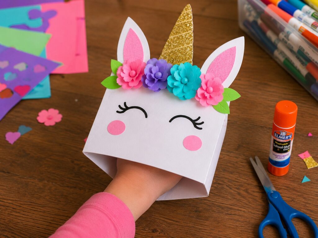  Unicorn Hand Puppet