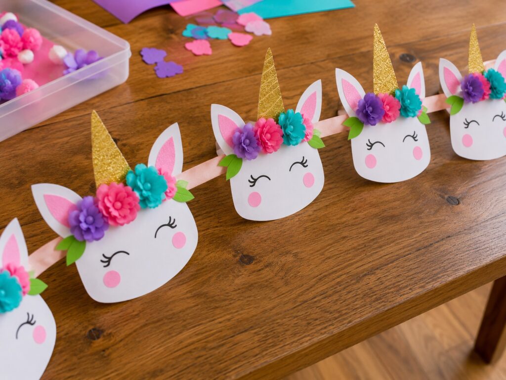 Unicorn Paper Garland