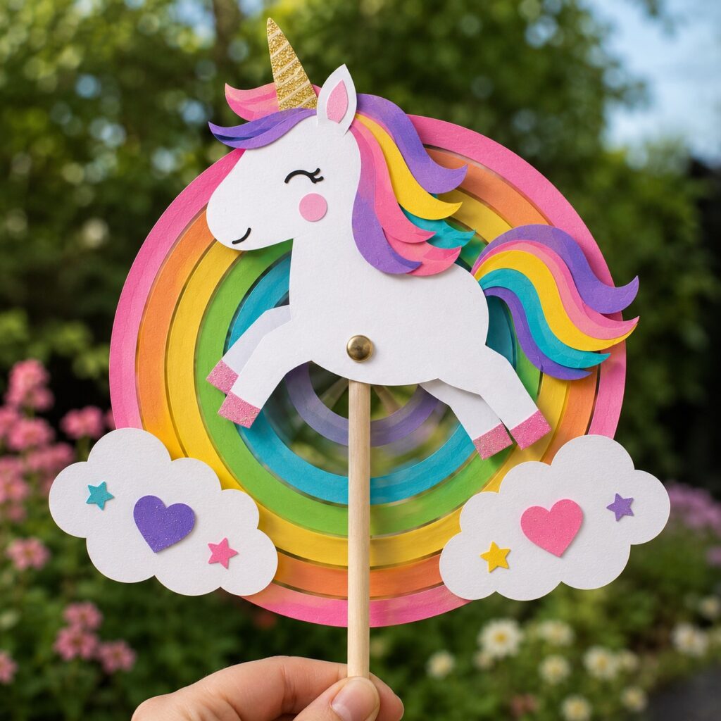 Unicorn Rainbow Spinner