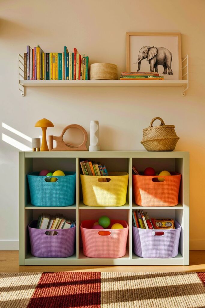 Use Color-Coordinated Storage